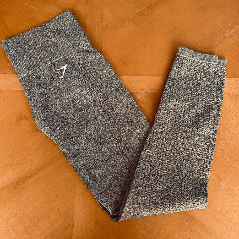 Vital Seamless in Steel Blue Marl- Gymshark